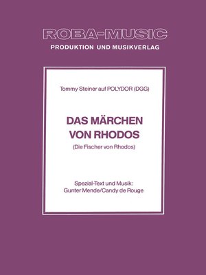 cover image of Das Märchen von Rhodos